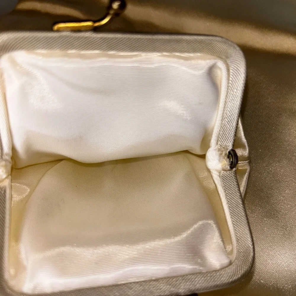 Vintage Gold evening bag 2piece set